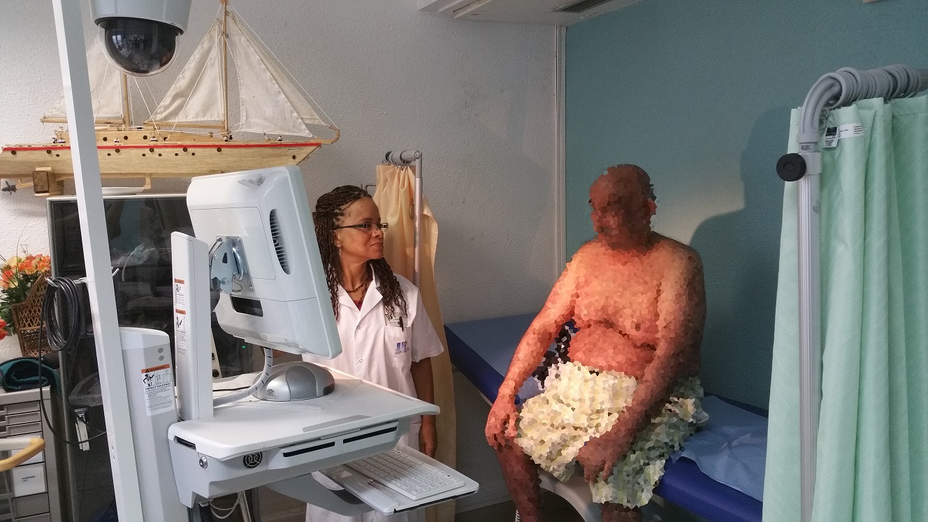 Démarrage des télé-consultations Dermatologiques à l'UCSA de Baie-Mahault